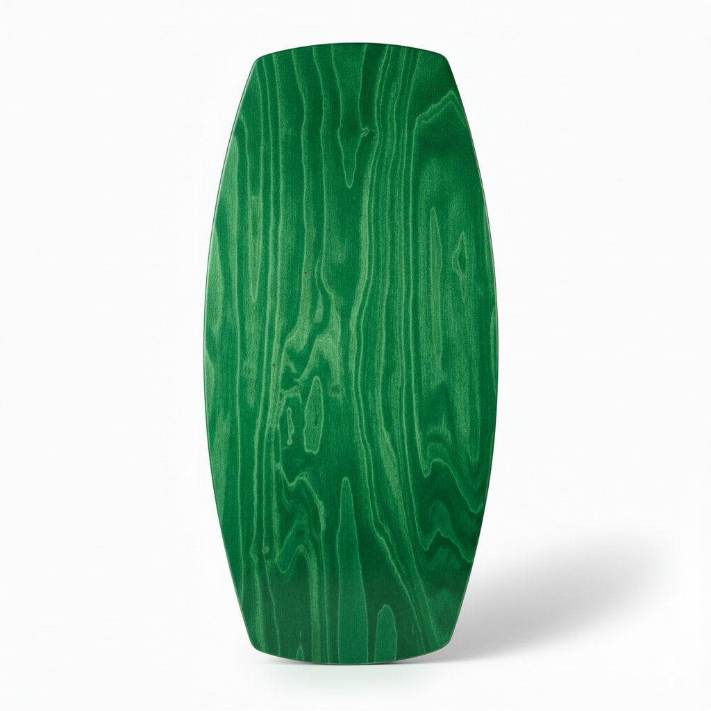 Norst Freestyle Balance Board underside, Green finish