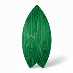 Norst Surf Balance Board underside, Green finish