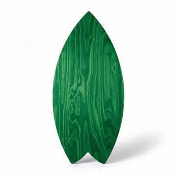 Norst Surf Balance Board underside, Green finish