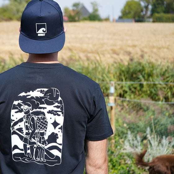 Paddle Buddies T-Shirt (Joel Millerchip LTD Edition), Navy