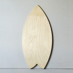 Norst Surf Balance Board, birch plywood side, Natural finish
