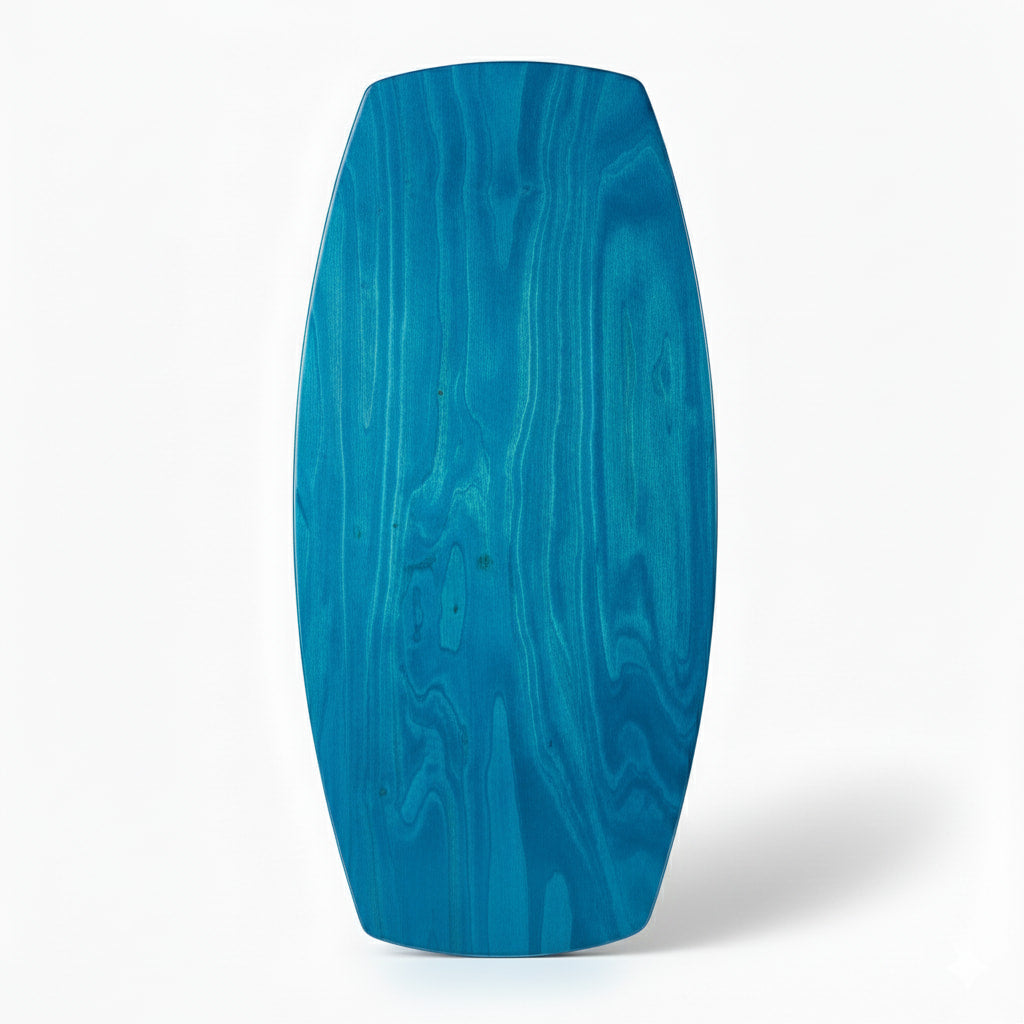Norst Freestyle Balance Board underside, Blue finish