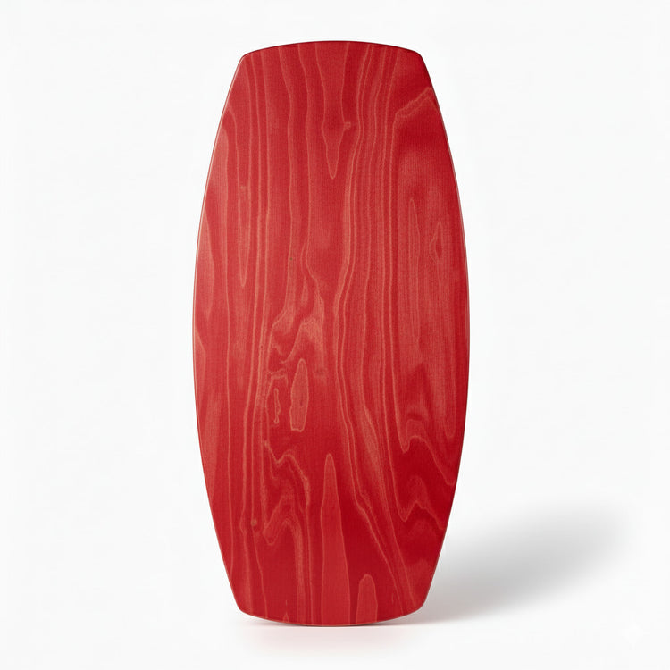 Norst Freestyle Balance Board underside, Red finish