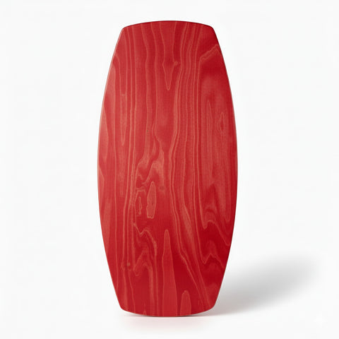 Norst Freestyle Balance Board underside, Red finish