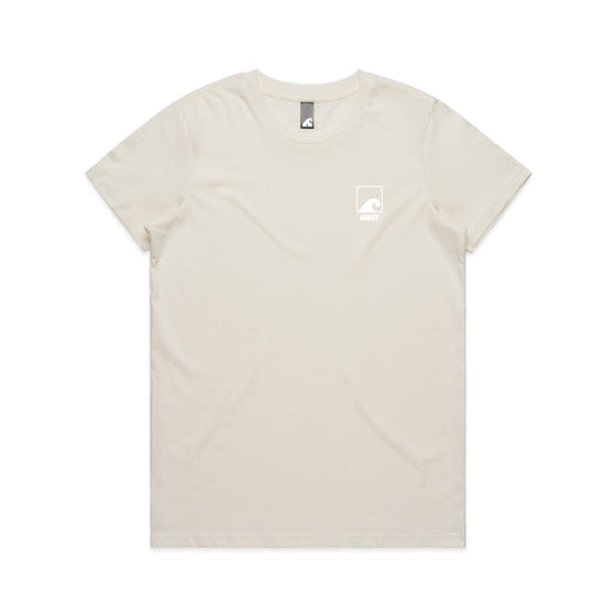 Womens T-Shirt - Original Front Logo, Natrual