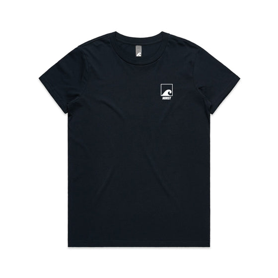 Womens T-Shirt - Original Front Logo, Navy