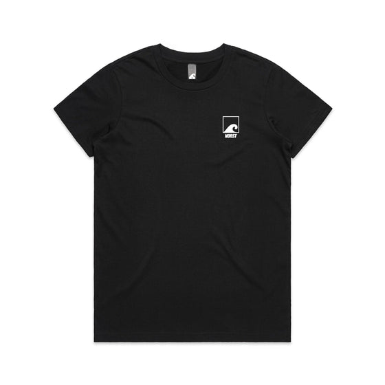 Womens T-Shirt - Original Front Logo, Black
