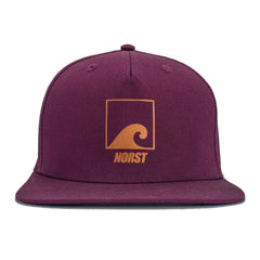 Burgundy and Copper Hat