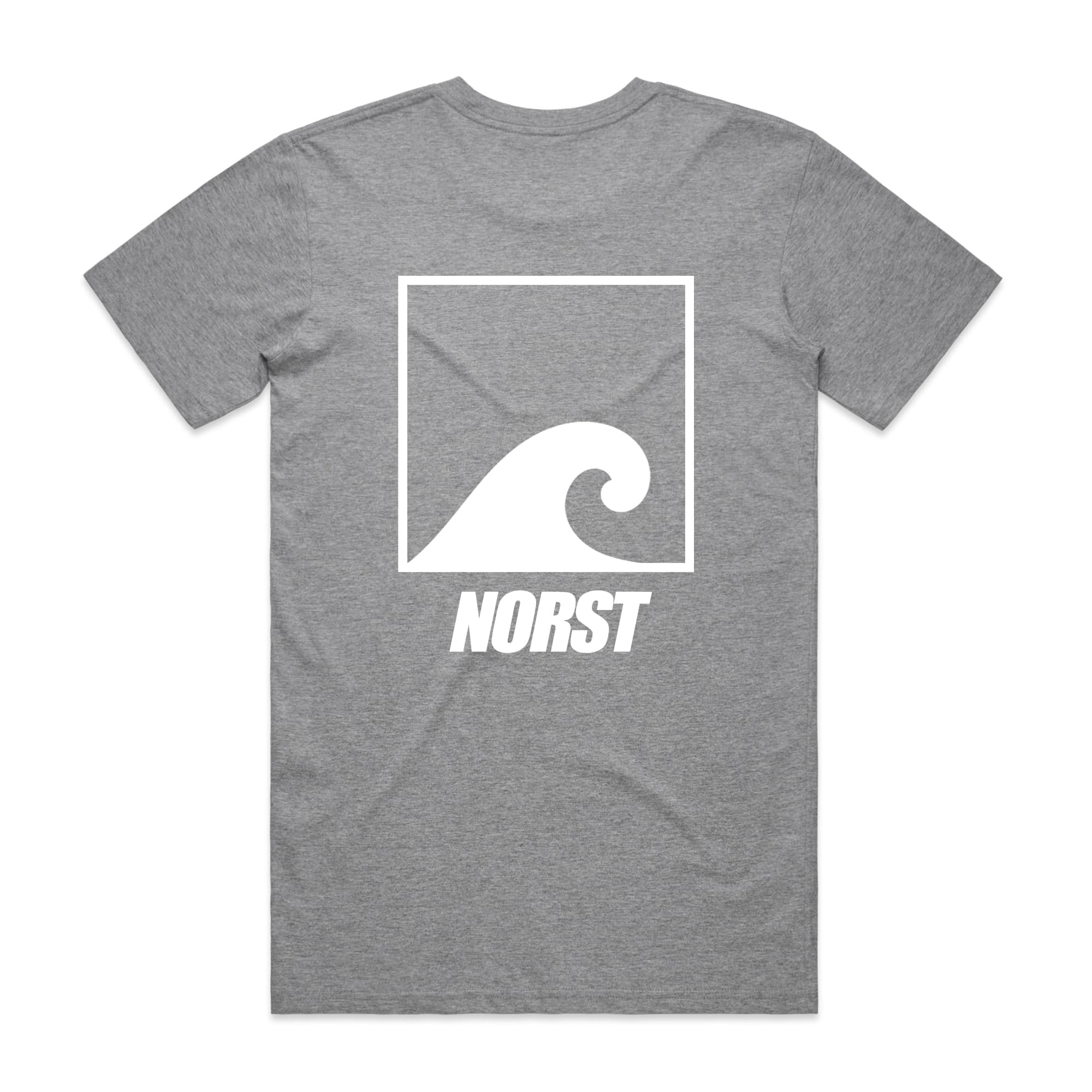 Mens T Shirt Original Front Back Logo Norst