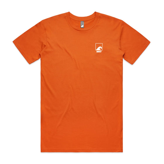 Mens T-Shirt - Original Front Logo, Orange