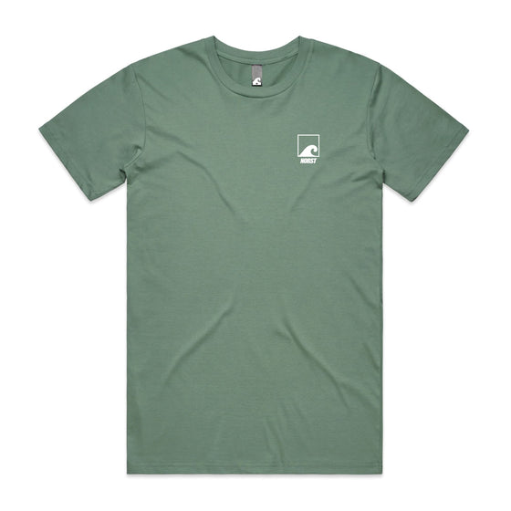 Mens T-Shirt - Original Front Logo, Sage