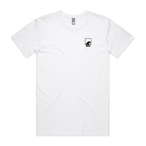 Mens T-Shirt - Original Front Logo, White