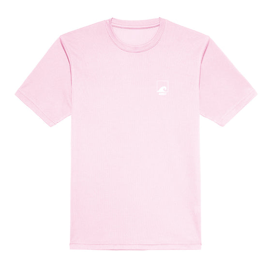 Norst Short Sleeve Quick Dry T-Shirts, Pale Pink